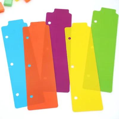 Index Tab Divider - 5Pcs Premium ABS Index Binder Dividers