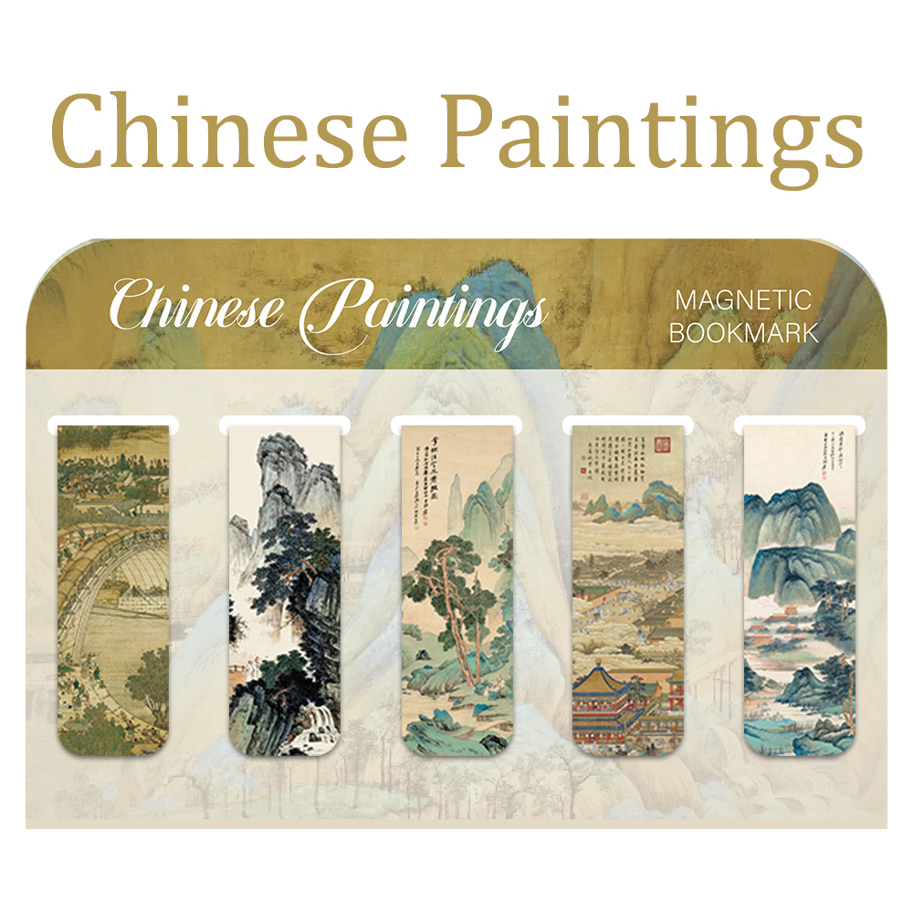 5PCS Chinese Ancient Style Mag - Bookmark Magnetic Clip avaliação e preço