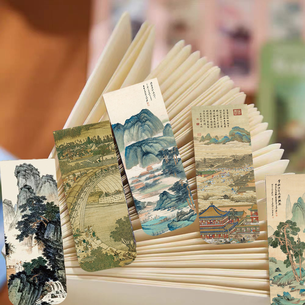 5PCS Chinese Ancient Style Mag - Bookmark Magnetic Clip avaliação e preço