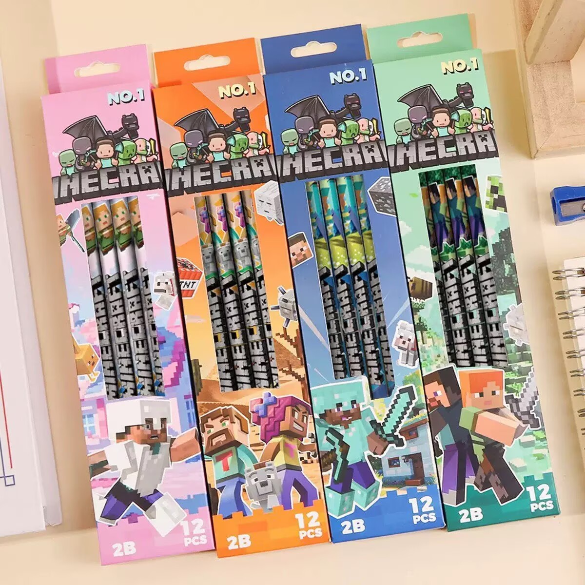 HOT 4pcs-12pcs Pencil no box H - Stationery Supplier avaliação e preço