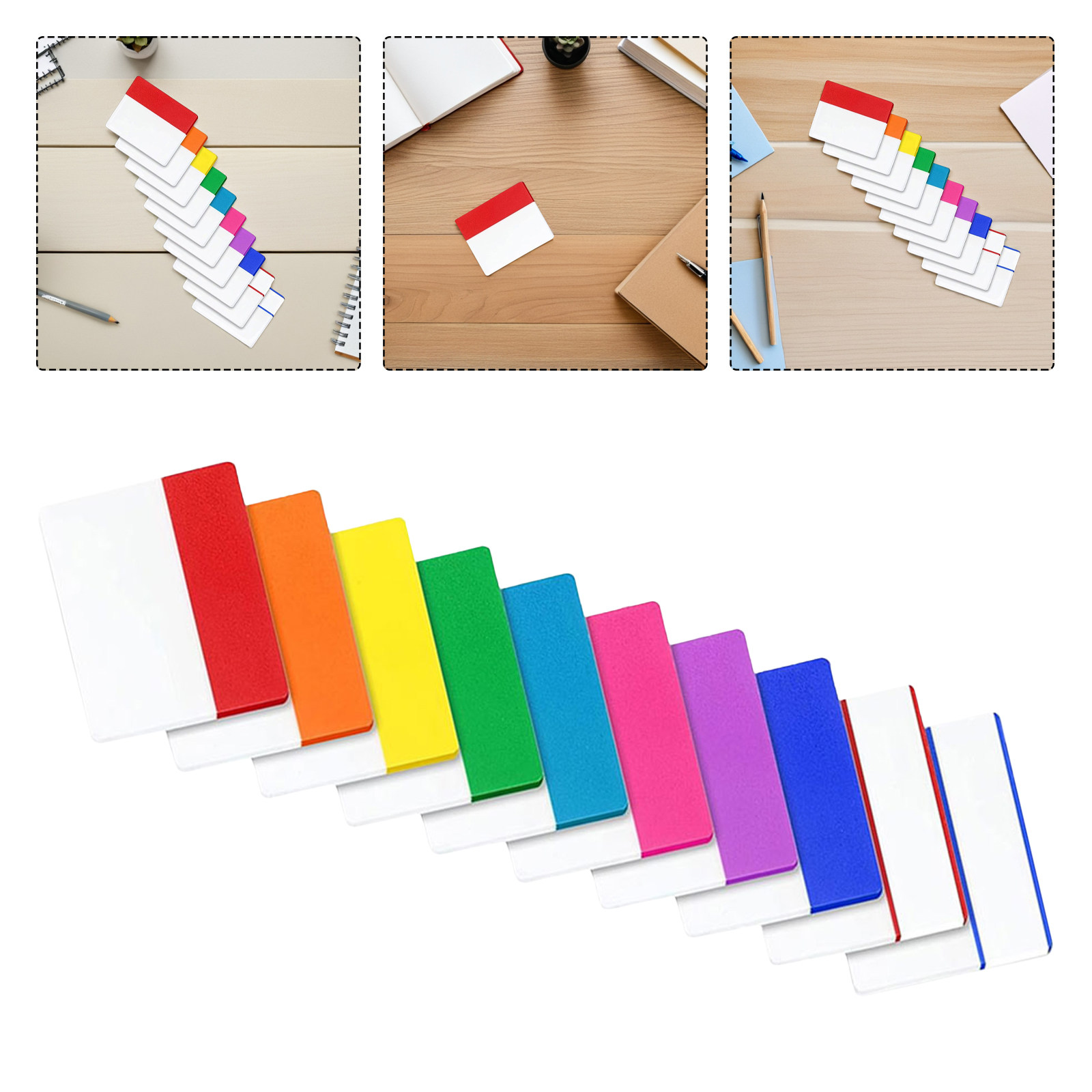 10 Semi Transparent Waterproof - Index Tab Divider avaliação e preço