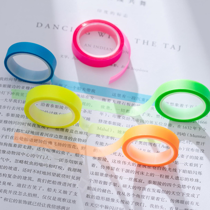 5 Rolls Multicolor Writable St - Correction Tape Roller avaliação e preço