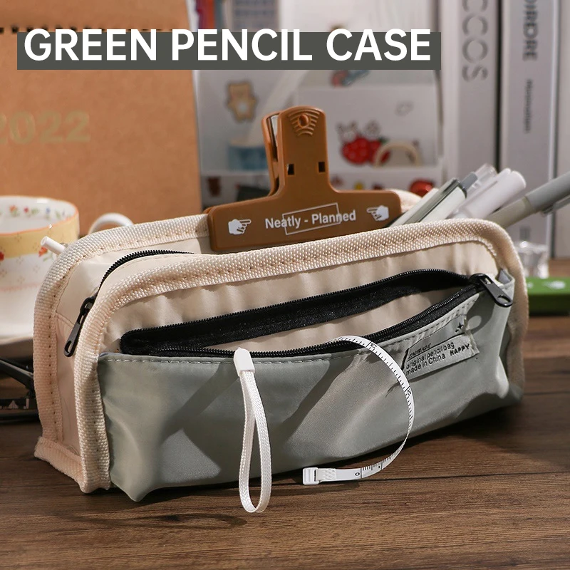 Large Capacity Pencil Case Min - Office Supply Office Stationery Items avaliação e preço