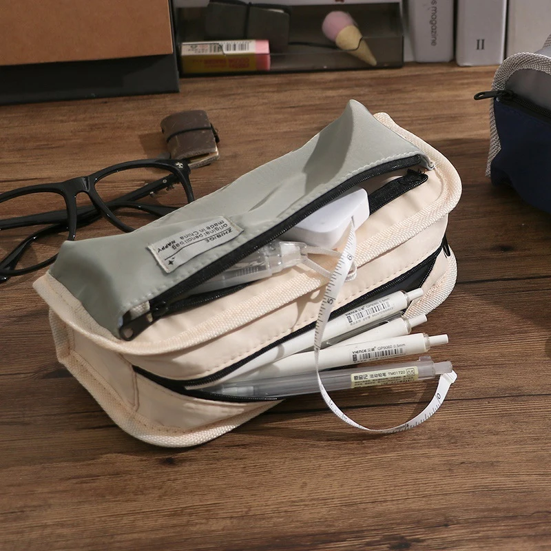 Large Capacity Pencil Case Min - Office Supply Office Stationery Items avaliação e preço