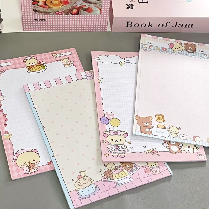 Cute Rilakkuma B5 Notebook Set - Stationery Office Items List avaliação e preço