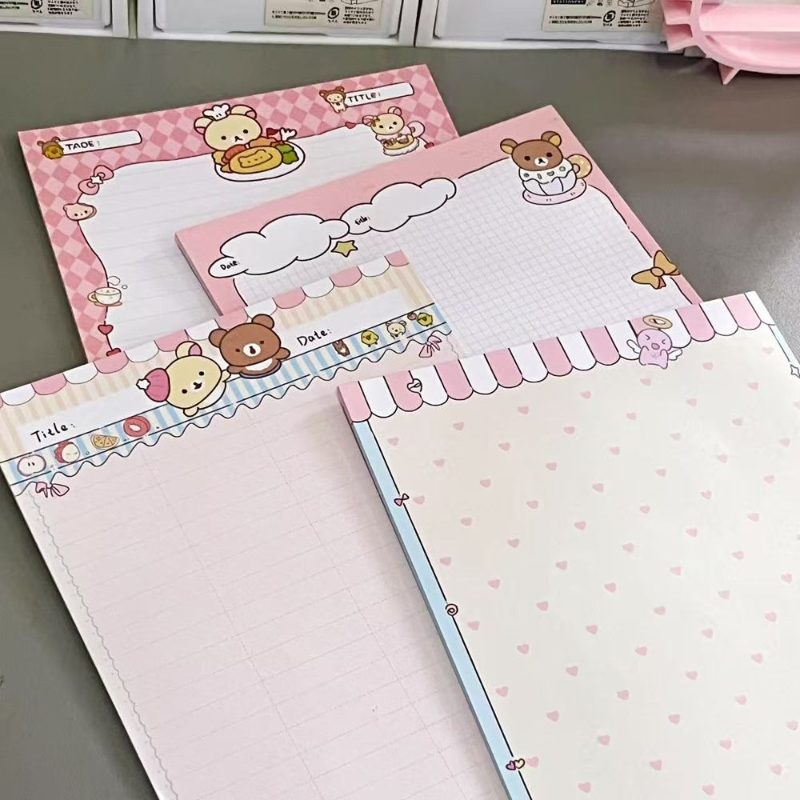 Cute Rilakkuma B5 Notebook Set - Stationery Office Items List avaliação e preço