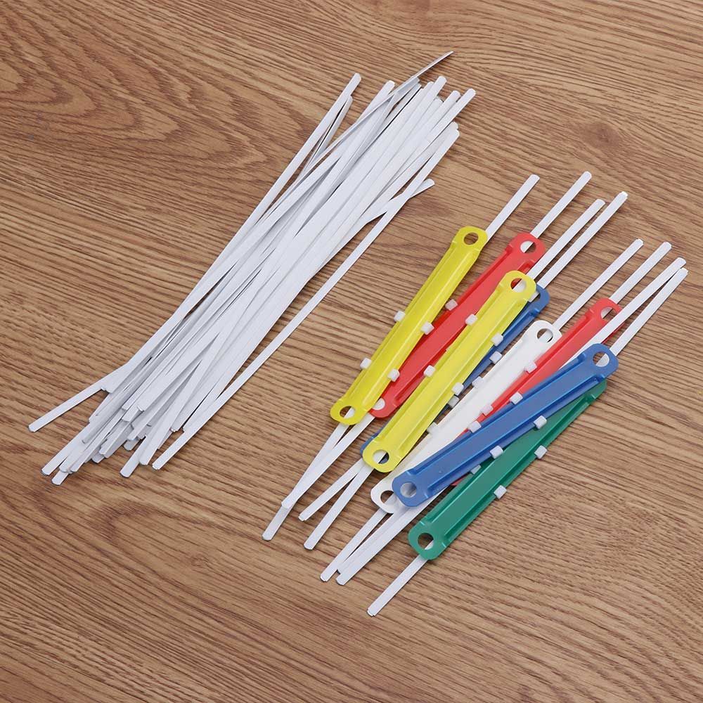 50 PCs/Set File Paper Fastener - Binder Clip Assorted avaliação e preço