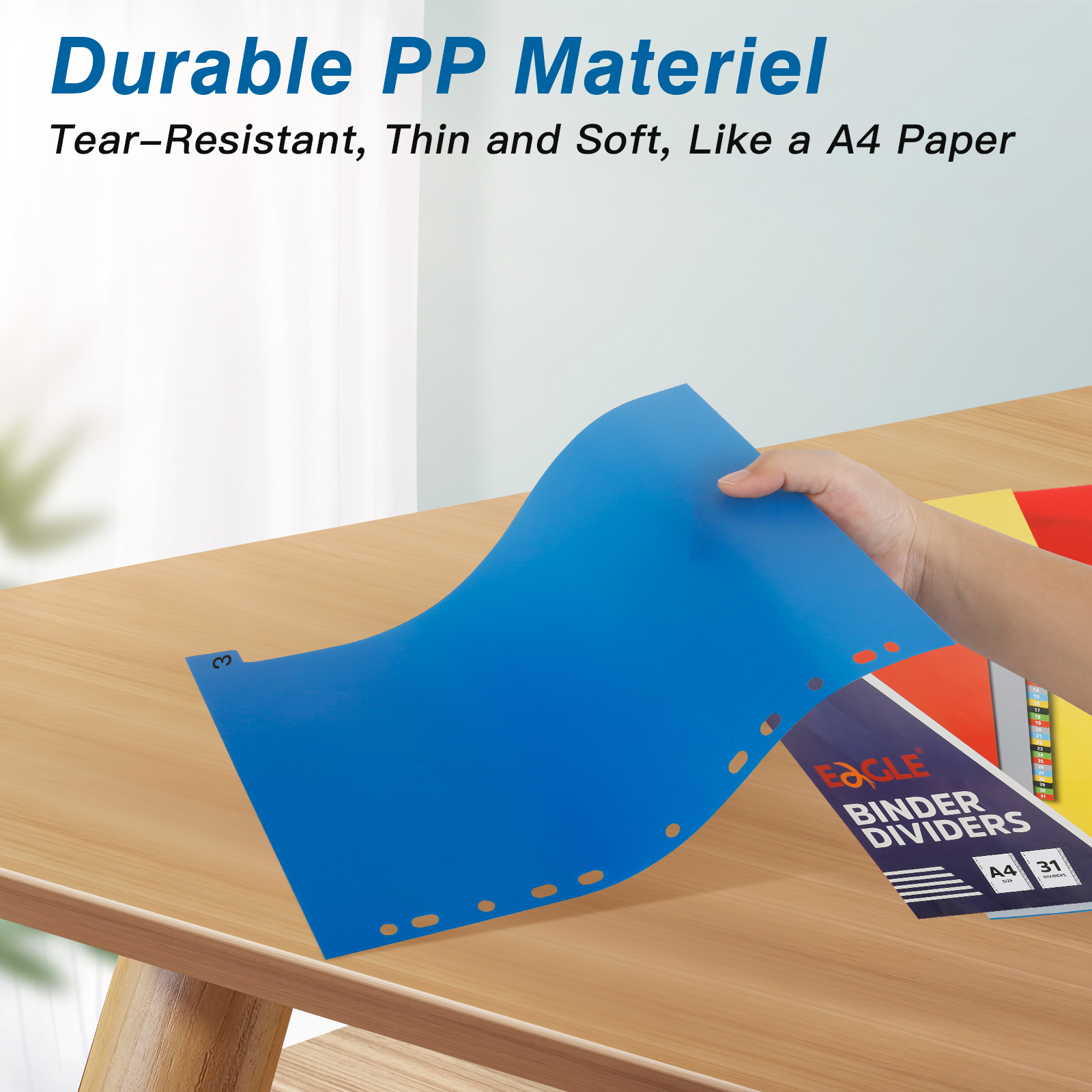 EAGLE A4 Binder Index Divider  - Index Tab Divider avaliação e preço