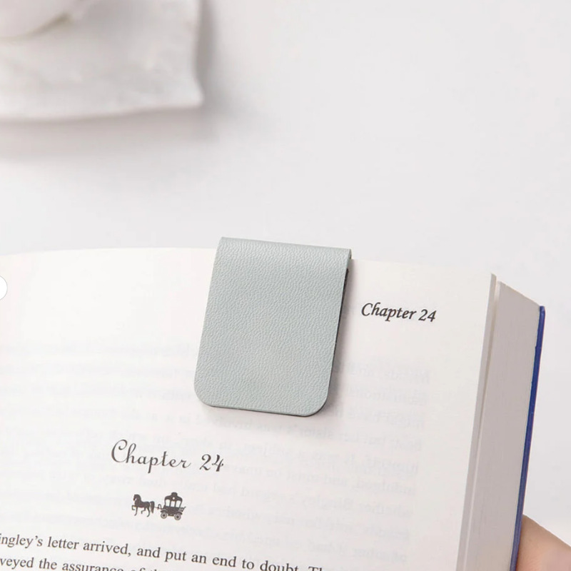 Premium Leather Magnetic Bookm - Bookmark Magnetic Clip avaliação e preço