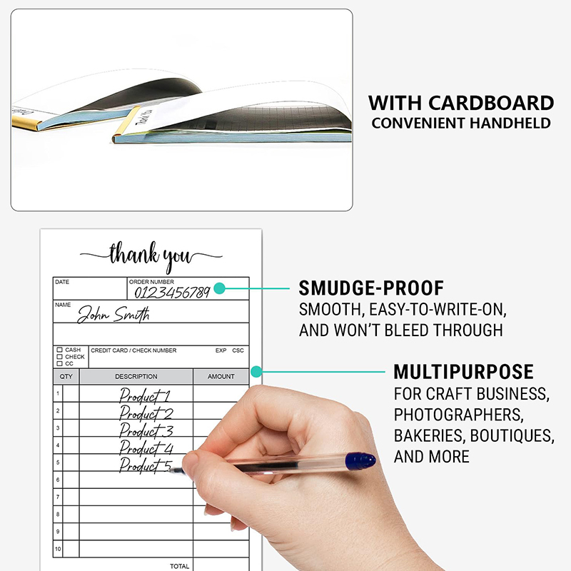 1 Receipt Book Carbonless Pape - Carbon Copy Book avaliação e preço