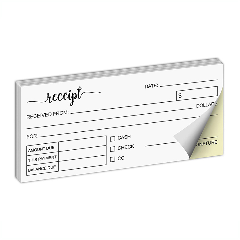 1 Receipt Book Carbonless Pape - Carbon Copy Book avaliação e preço