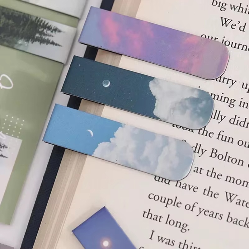 2Pcs Magnetic Bookmark Beautif - Paperclip Magnetic Set avaliação e preço