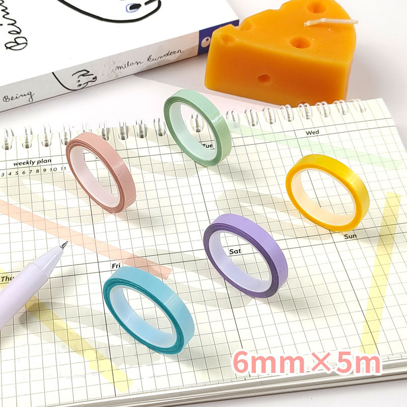 5Rolls Transparent Fluorescent - Index Tab Divider avaliação e preço