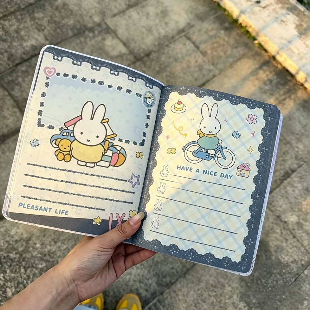 Cute Miffy Rabbit Student Note - Office Supply Office Stationery Items avaliação e preço