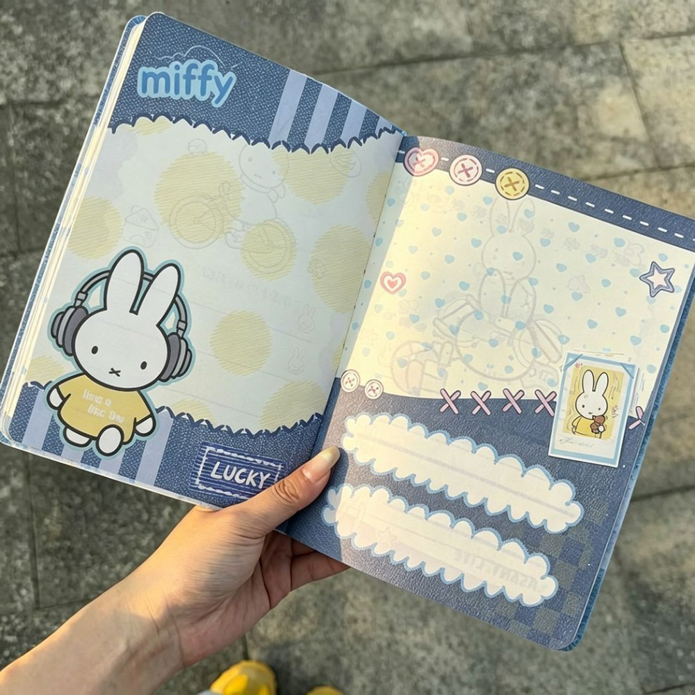 Cute Miffy Rabbit Student Note - Office Supply Office Stationery Items avaliação e preço
