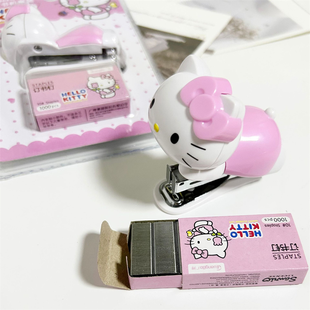 Genuine Sanrio Anime Stapler S - Office Supply Office Stationery Items avaliação e preço