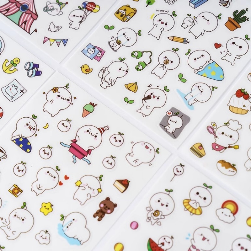 6 Sheets/Pack Cartoon Cat and  - Total Stationery & Office Supply avaliação e preço