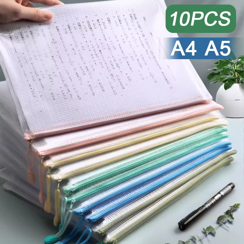 5-30pcs Multipurpose Mesh Zipp - Office Stationery And Supply avaliação e preço