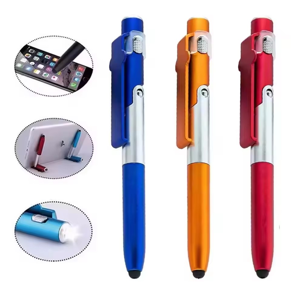 4 IN 1 Multifunction Touch Pen - Stationery Supplier avaliação e preço