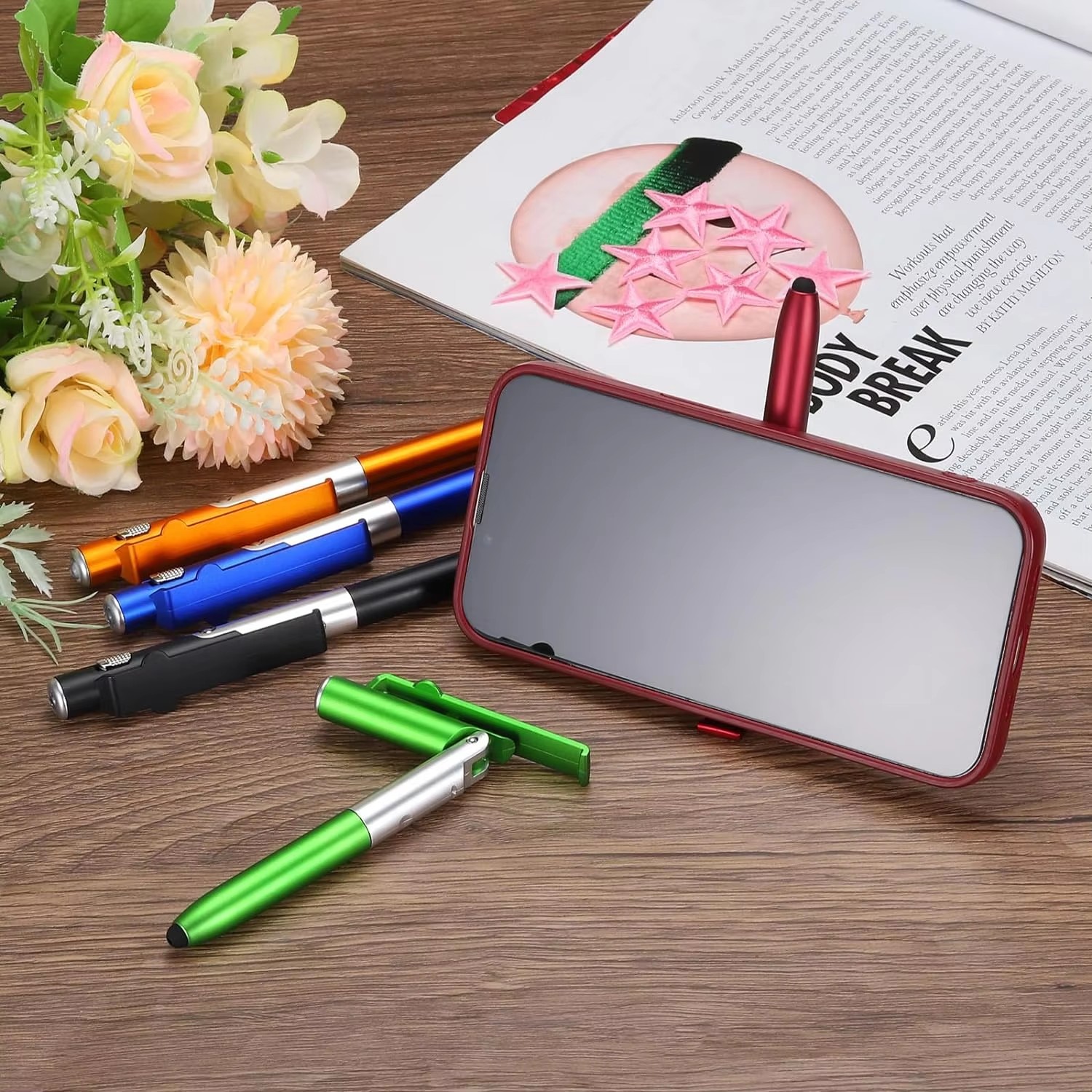 4 IN 1 Multifunction Touch Pen - Stationery Supplier avaliação e preço