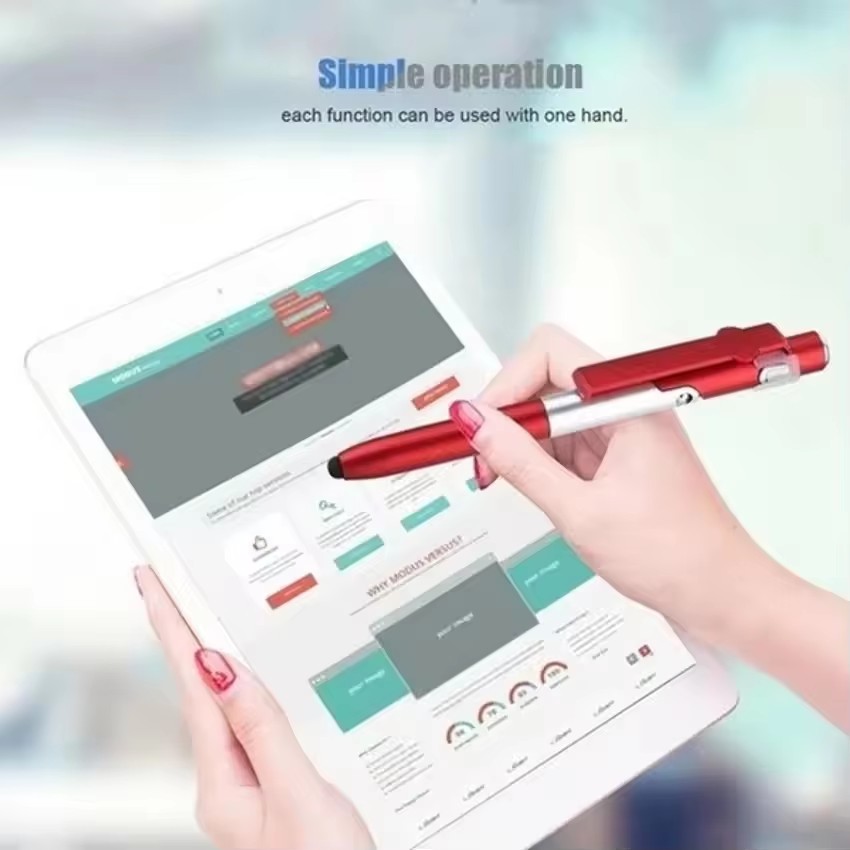 4 IN 1 Multifunction Touch Pen - Stationery Supplier avaliação e preço