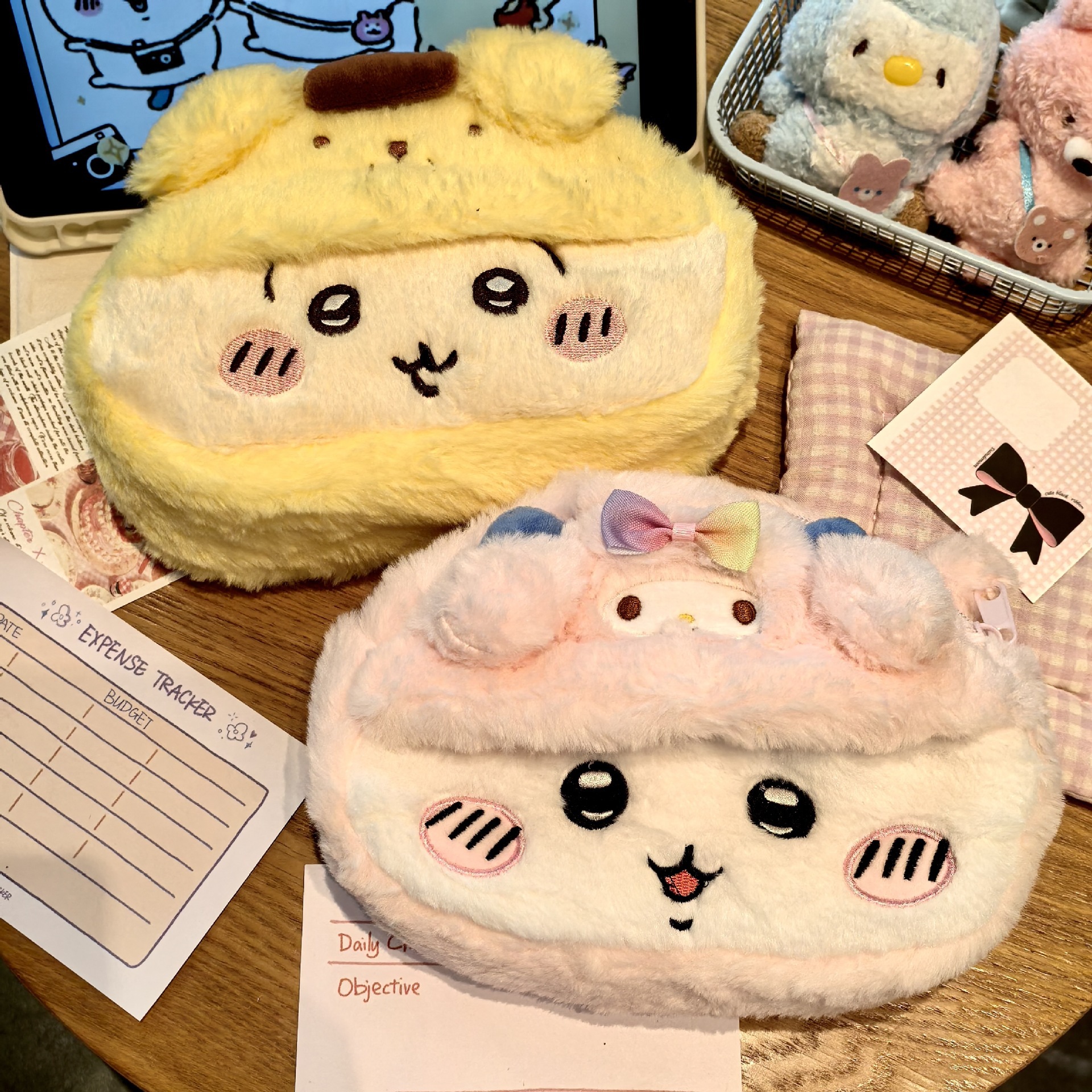 Anime Plush Pen Case Cartoon U - Stationery Supplier avaliação e preço