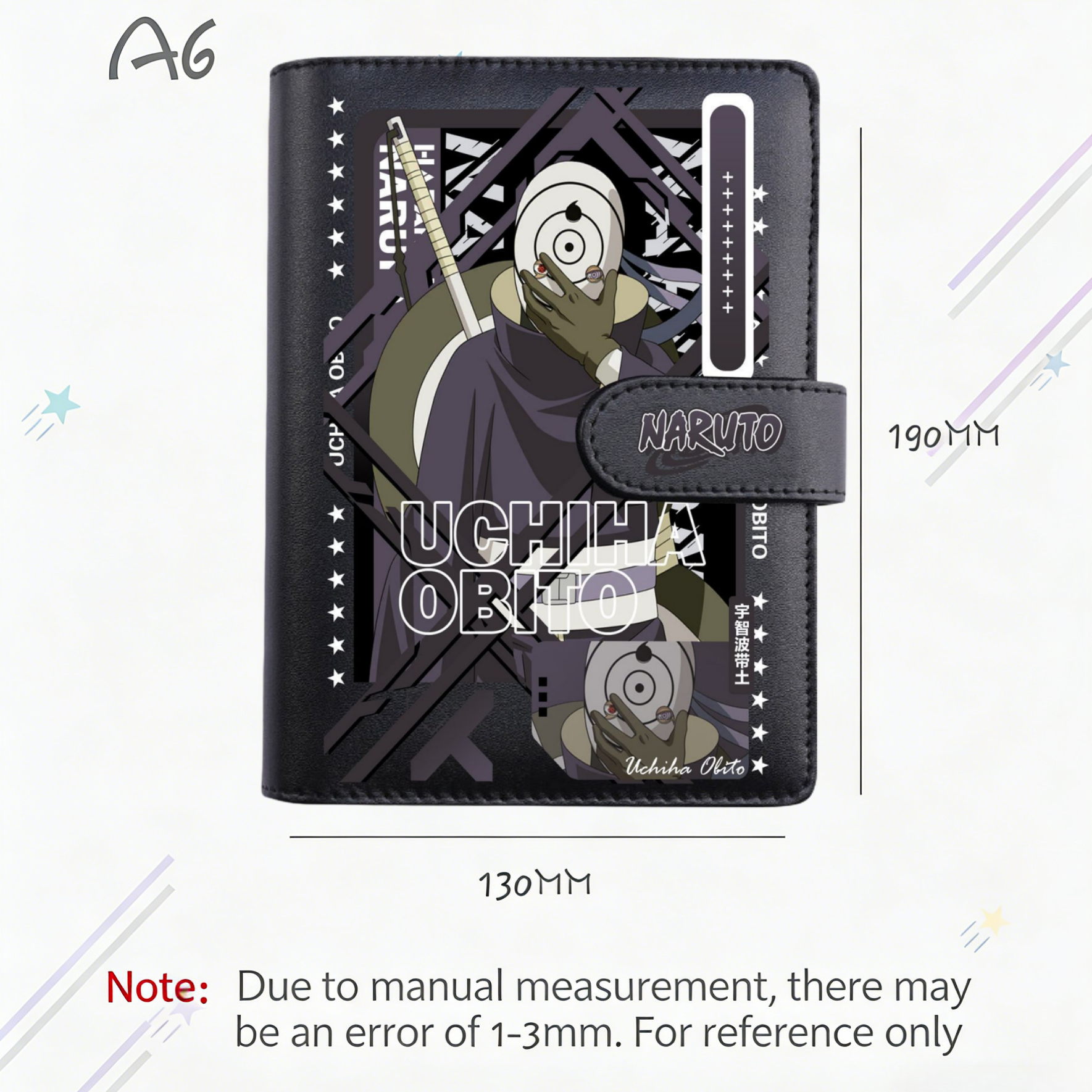 Naruto Notebook Kakashi Obito  - Office Supply Office Stationery Items avaliação e preço