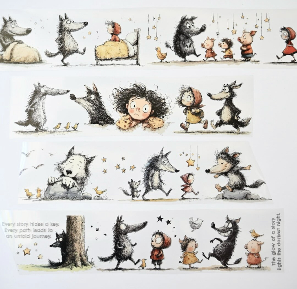 1Loop NEVERLAND Vintage Hallow - Washi Tape Set avaliação e preço