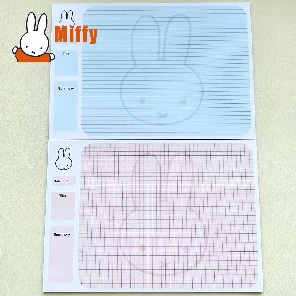 Kawaii Miffy Memo Pad Cute Rab - Office Supply Office Stationery Items avaliação e preço
