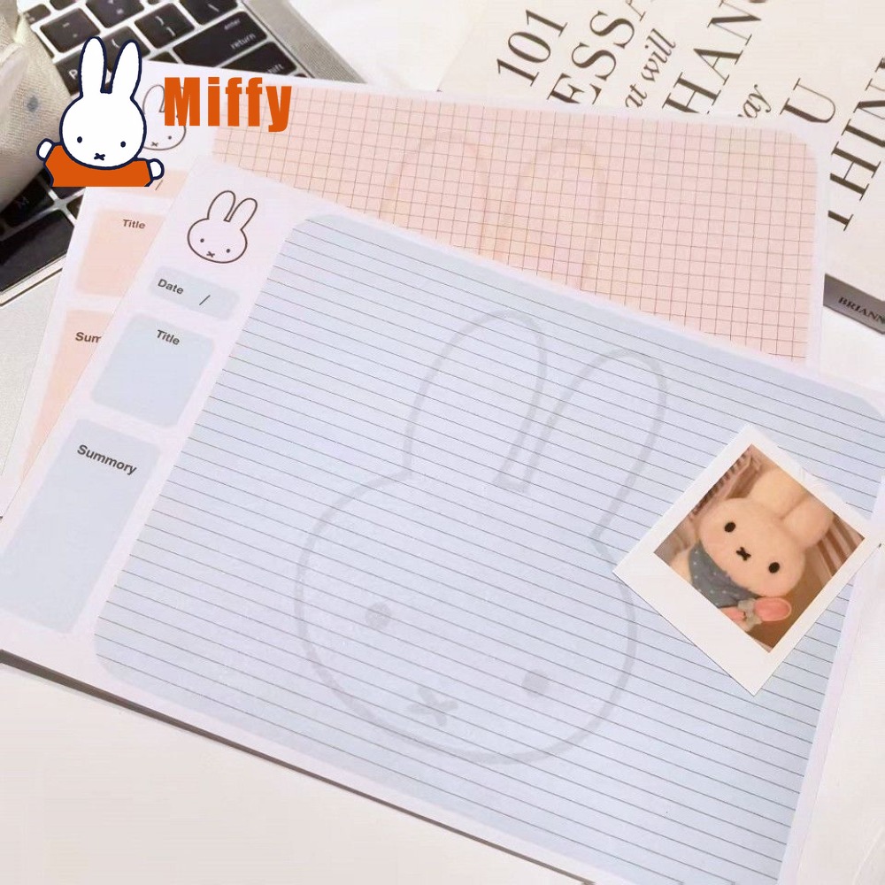 Kawaii Miffy Memo Pad Cute Rab - Office Supply Office Stationery Items avaliação e preço