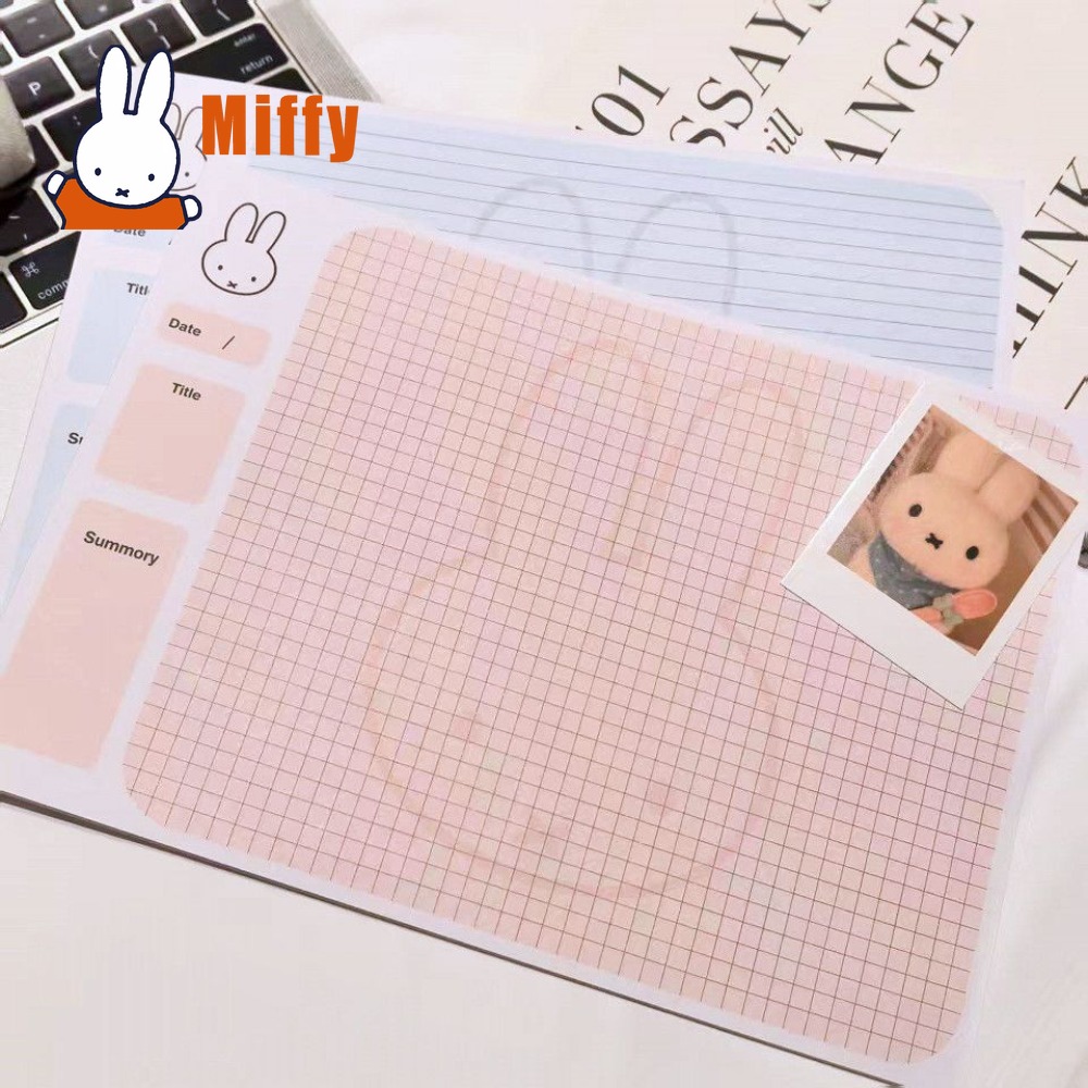 Kawaii Miffy Memo Pad Cute Rab - Office Supply Office Stationery Items avaliação e preço