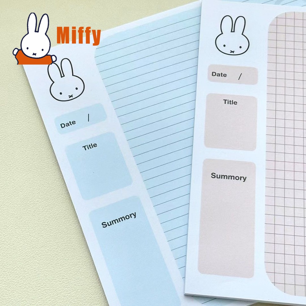 Kawaii Miffy Memo Pad Cute Rab - Office Supply Office Stationery Items avaliação e preço