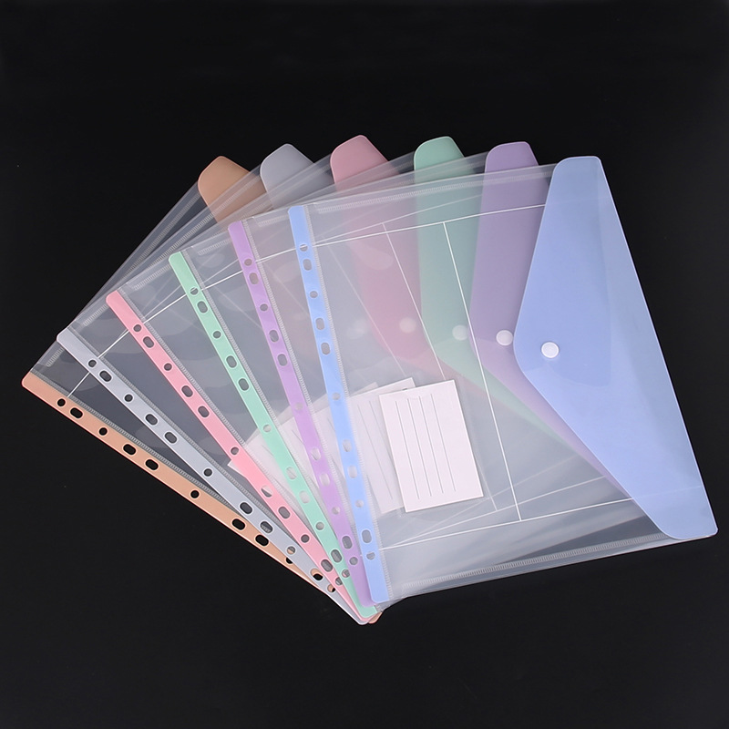 Plastic 11-hole Loose-leaf Fil - Portfolio Folder Zip avaliação e preço