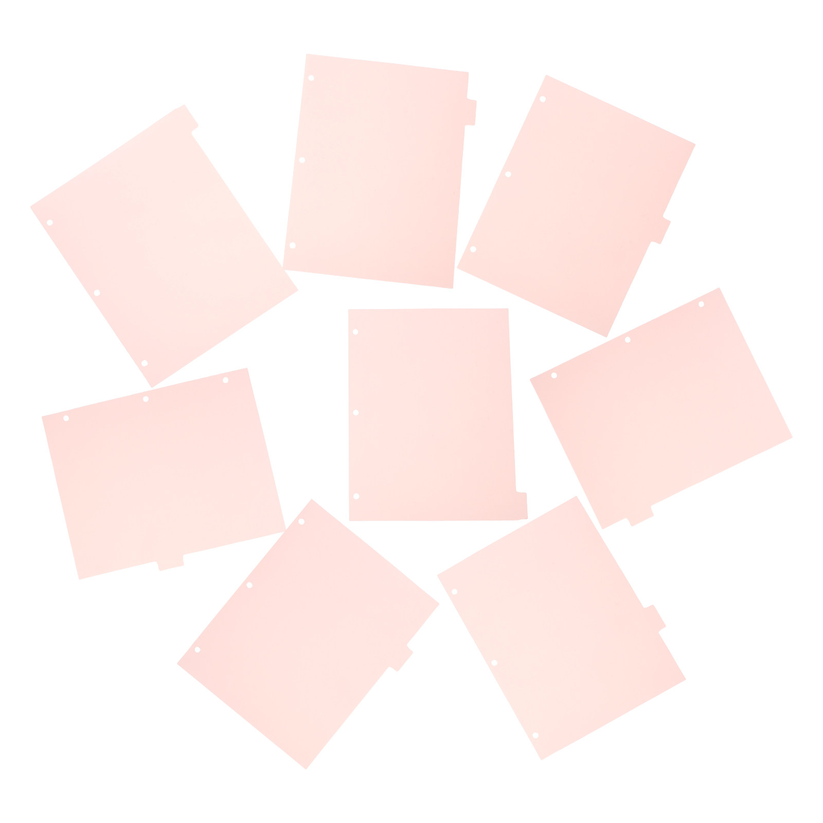 8 Sheets Binder Dividers Plast - Index Tab Divider avaliação e preço