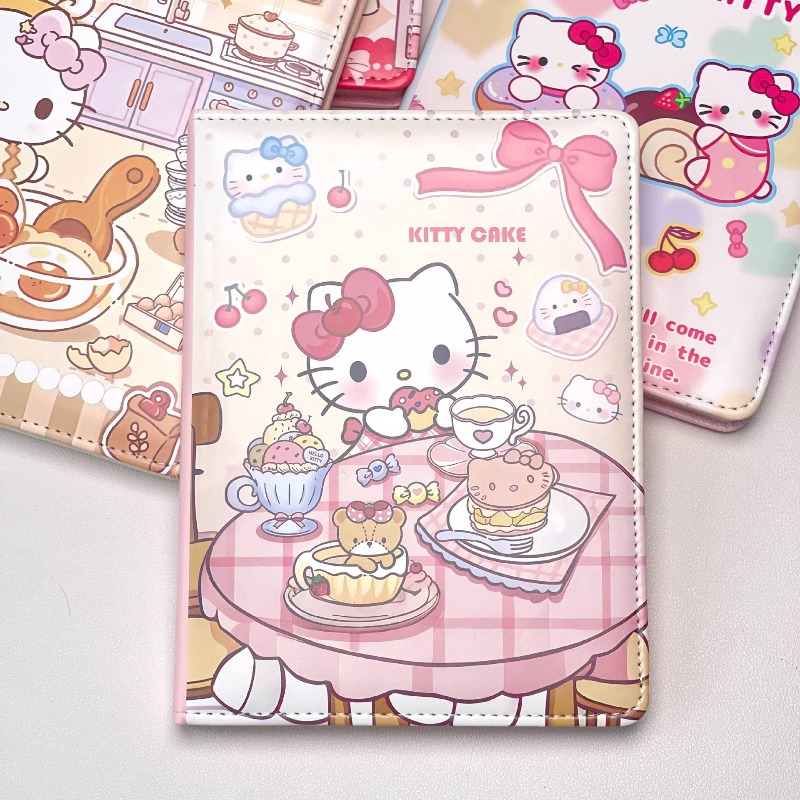 A5 Hello Kitty Leather Noteboo - Office Supply Office Stationery Items avaliação e preço