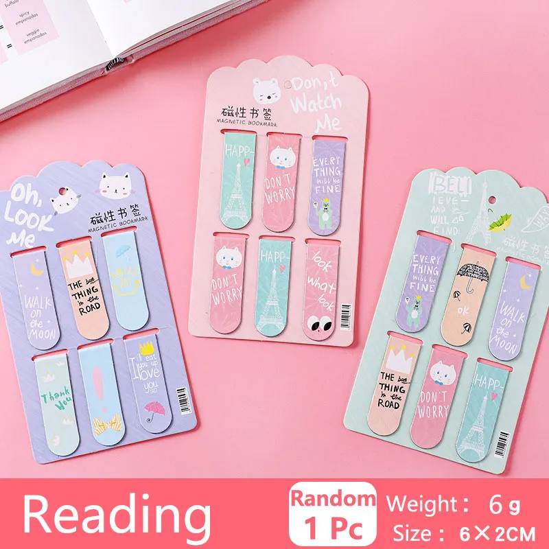 Bookmarks Teaching Reading Boo - Bookmark Magnetic Clip avaliação e preço