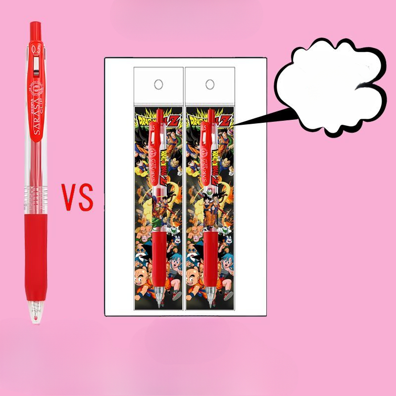 Dragon Ball Red Gel Pen Creati - Office Supply Office Stationery Items avaliação e preço