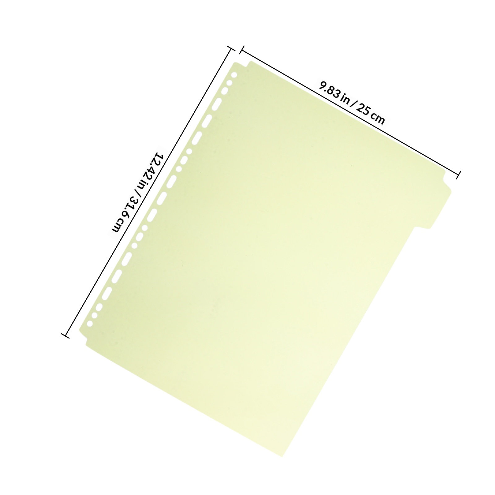 6Pcs Tabbed Binder Dividers A4 - Index Tab Divider avaliação e preço