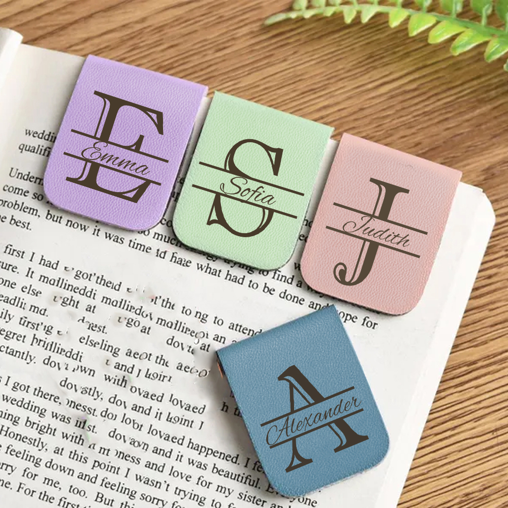 1pc Name Bookmark with letters - Bookmark Magnetic Clip avaliação e preço