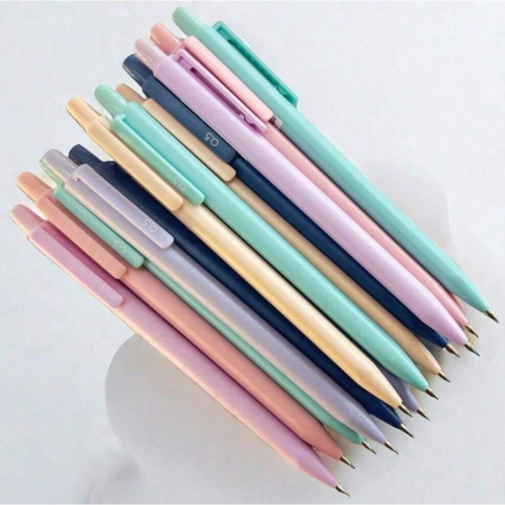 Cute Pastel Mechanical Pencil  - Highlighter Set Pastel avaliação e preço