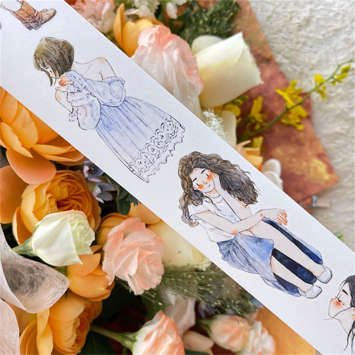 DingDing Studio Vintage Waitin - Washi Tape Set avaliação e preço