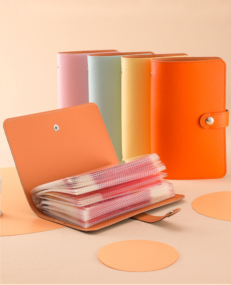 PU Leather Budget Binder Noteb - Binder Clip Assorted avaliação e preço