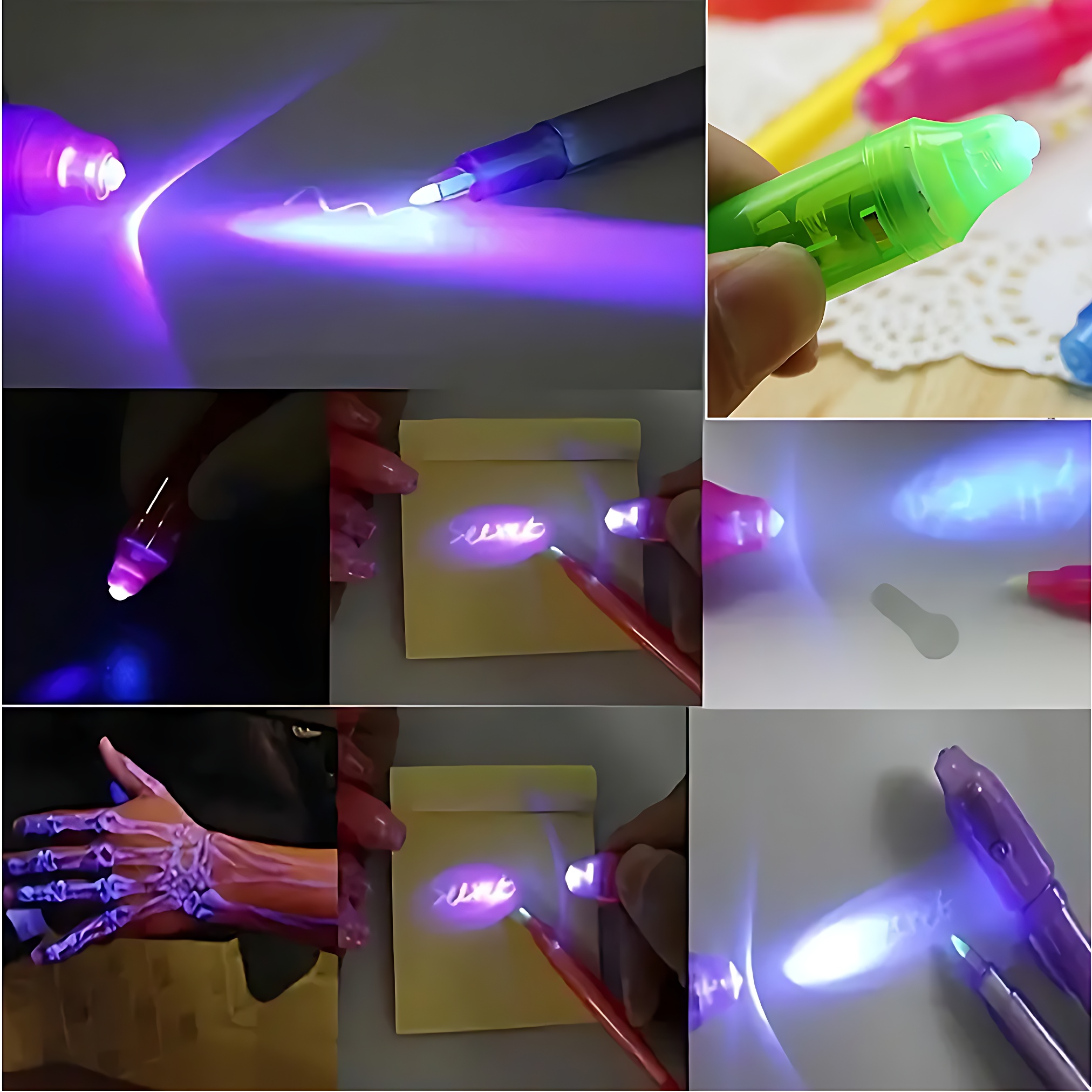 20PCS Invisible Ink Pen Set -  - Highlighter Set Pastel avaliação e preço