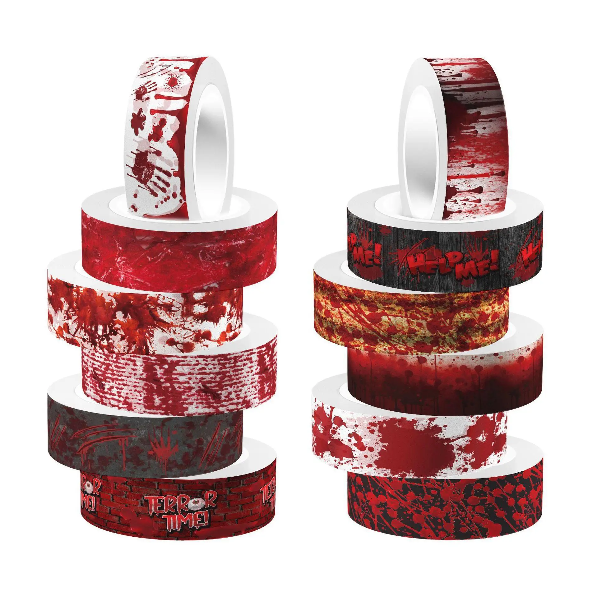 Halloween Bloody Hand Bleeding - Washi Tape Set avaliação e preço