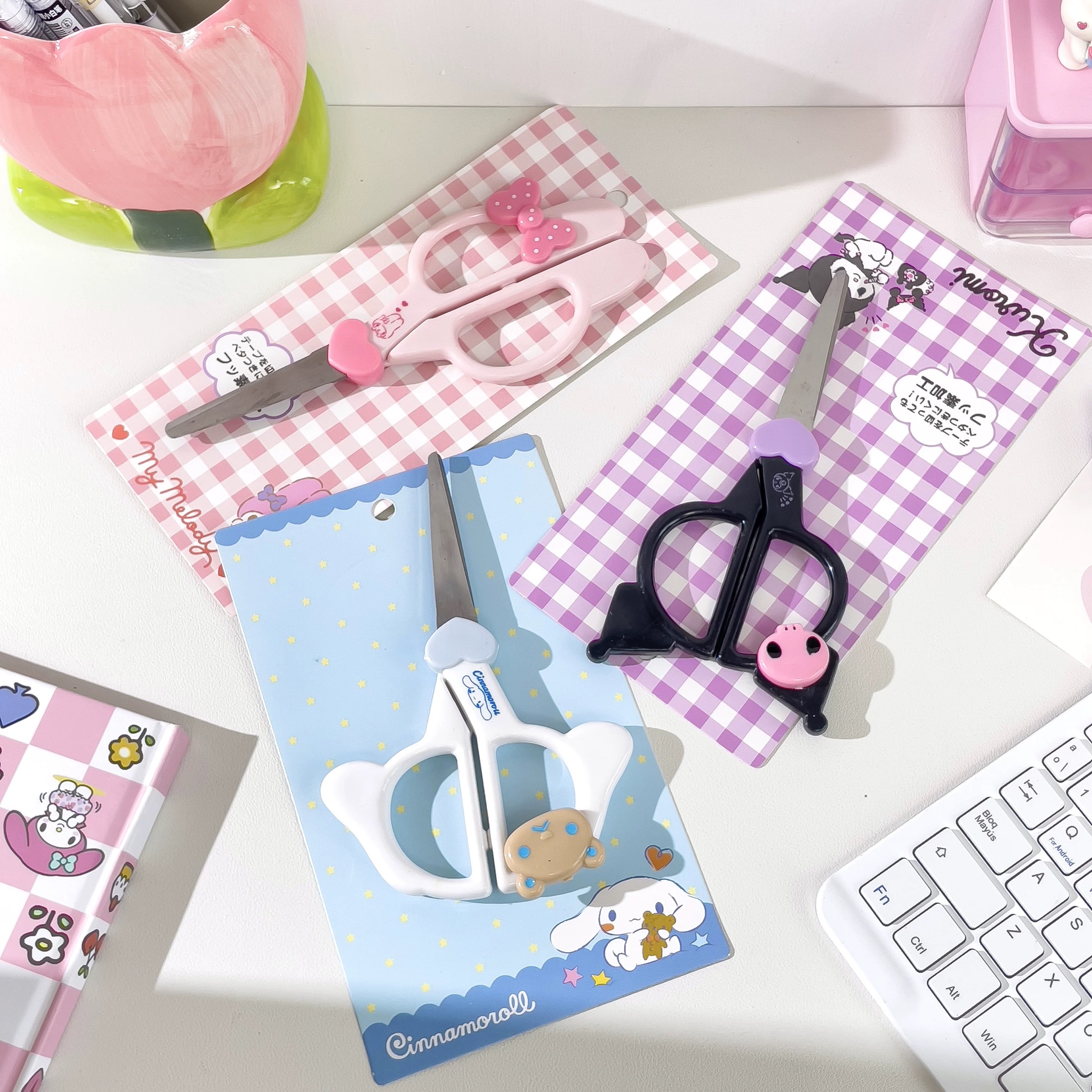 New Kawaii Sanrio Kuromi Cinna - Office Supply Office Stationery Items avaliação e preço