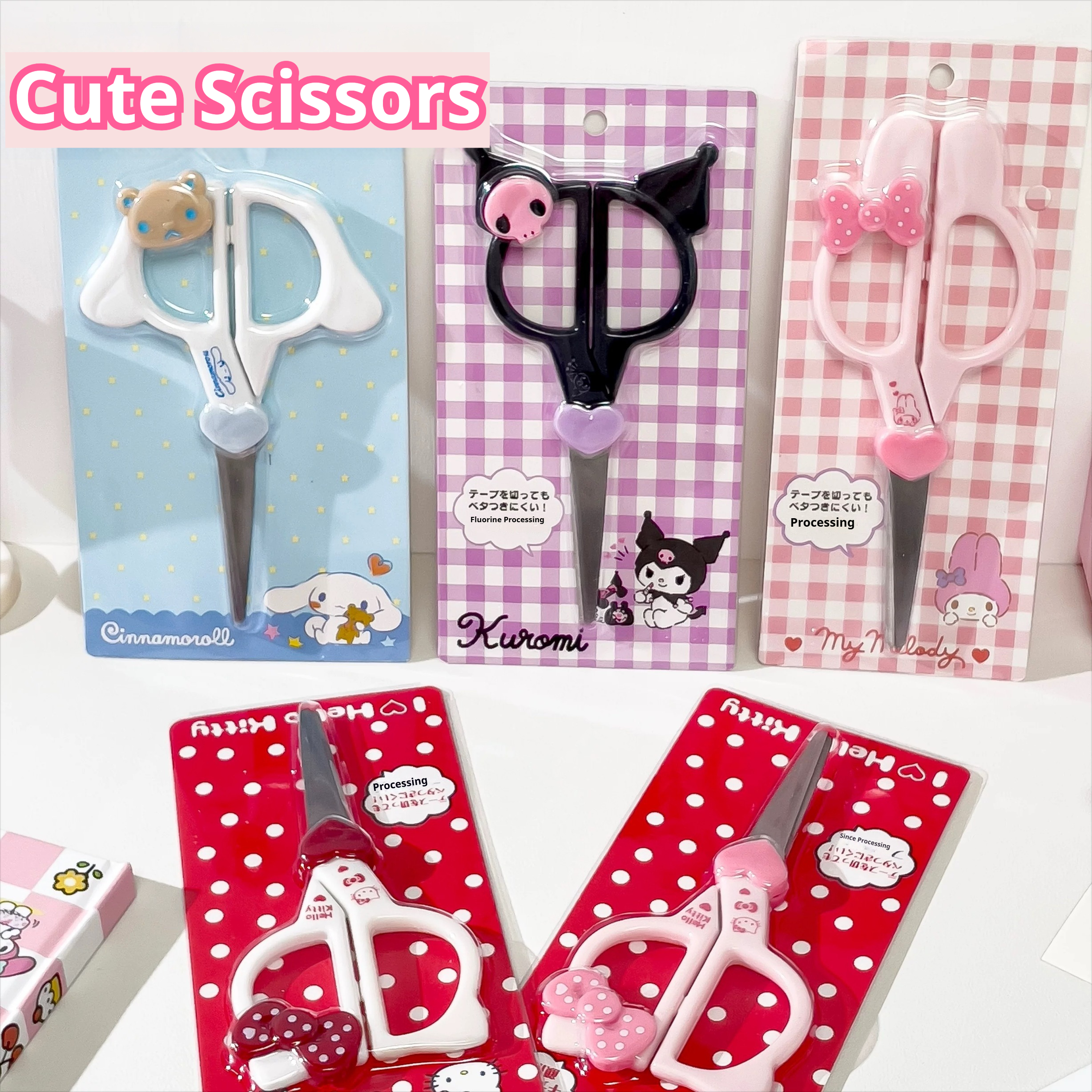 New Kawaii Sanrio Kuromi Cinna - Office Supply Office Stationery Items avaliação e preço