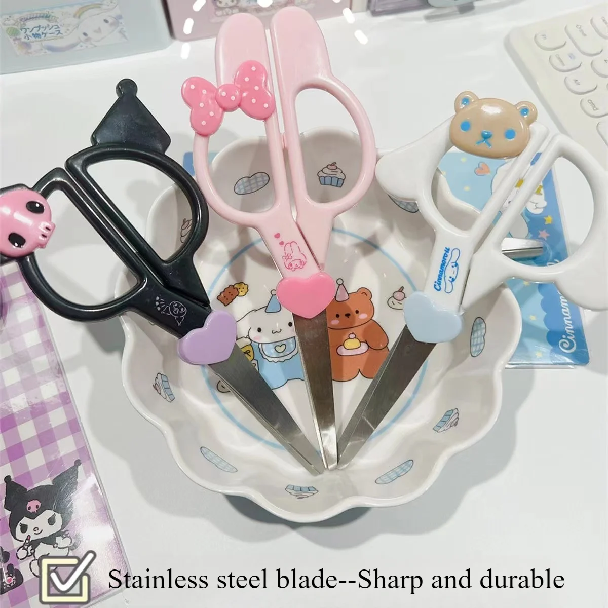 New Kawaii Sanrio Kuromi Cinna - Office Supply Office Stationery Items avaliação e preço