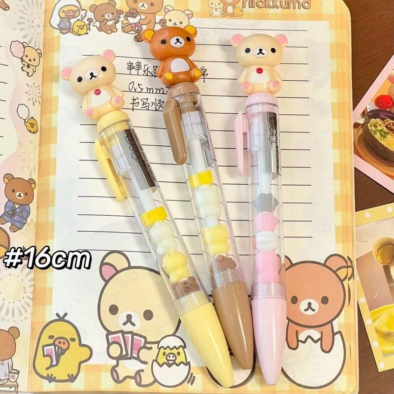 Rilakkuma Beaded Gel Pen Carto - Stationery Supplier avaliação e preço