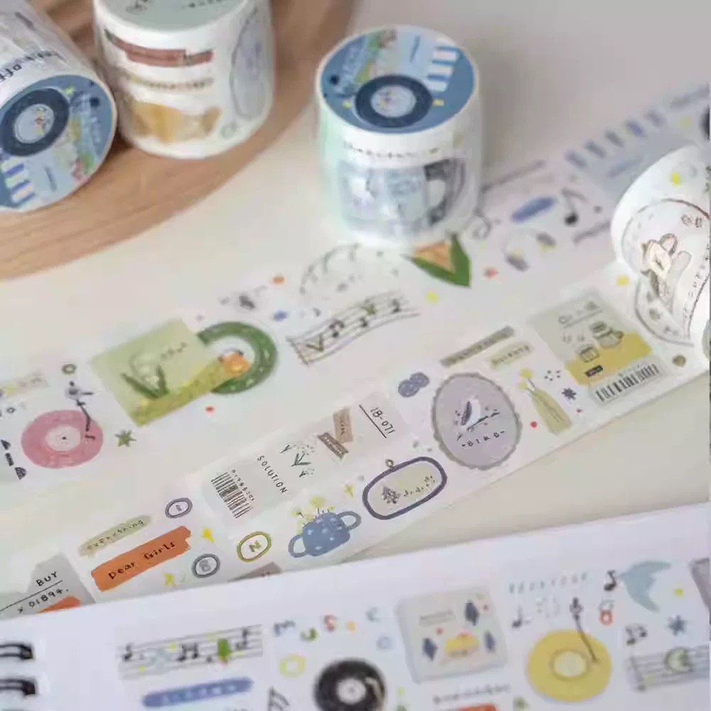 Orange Studio Vintage Retro No - Washi Tape Set avaliação e preço