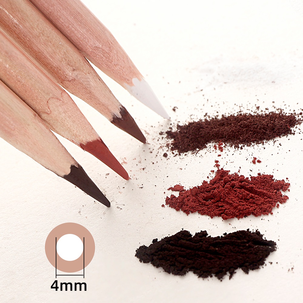 4Pcs Professional Sketch Charc - Highlighter Set Pastel avaliação e preço